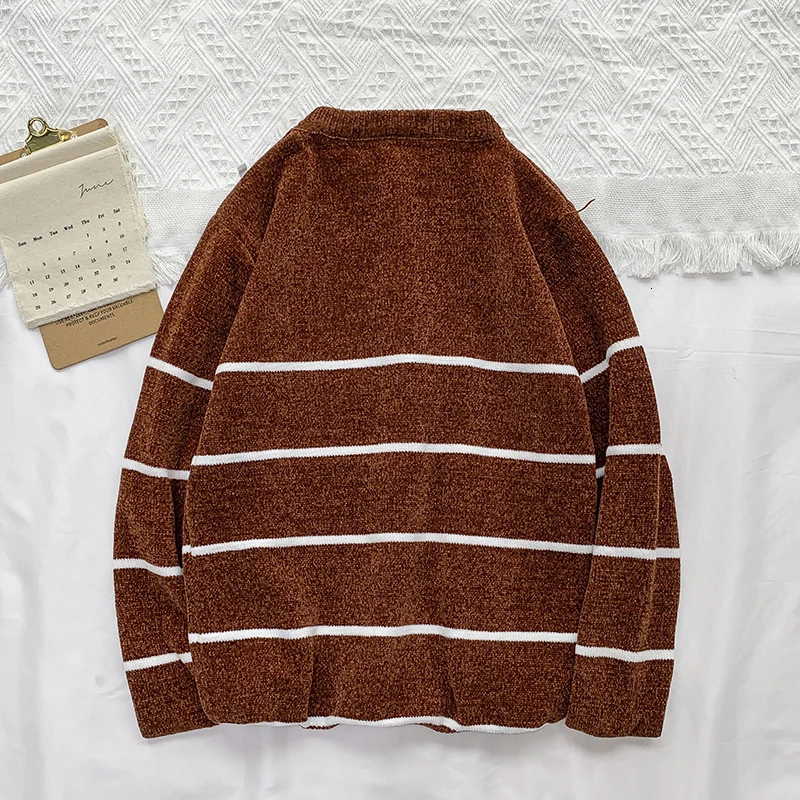 Winter Thick Sweater Men's Warm Fashion Letter Knit Sweaters Man Streetwear Wild Loose Pullover Men Sweter Clothes M-2XL Winter Thick Sweater Men's Warm Fashion Letter Knit Sweaters Man Streetwear Wild Loose Pullover Men Sweter Clothes M-2XL