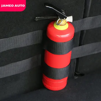 

Jameo Auto Car Trunk Storage Bag Magic Tapes Fire Extinguisher Stickers for Ford Focus 2 3 4 Ecosport Fiesta Everest Kuga Escape