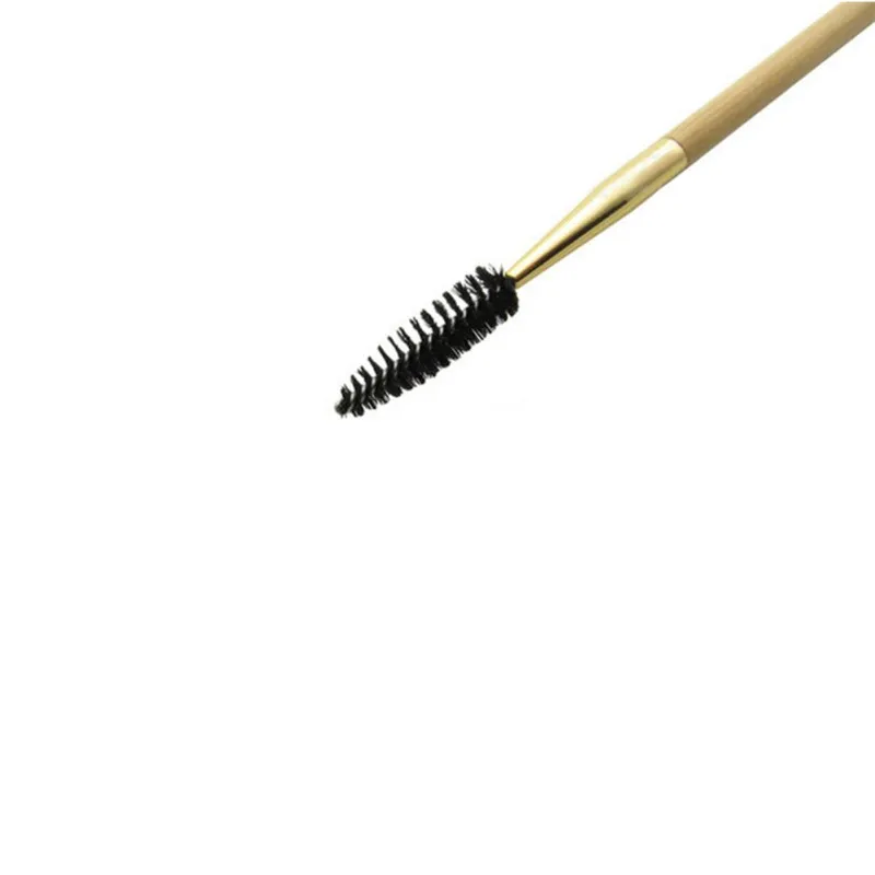 Eyebrow Brush Luxury Golden Double Ended Angled Bamboo Handle Make Up Tools For Make up Professional Eyesbrow Brush Eyebrow Brush Luxury Golden Double Ended Angled Bamboo Handle Make Up Tools For Make up Professional Eyesbrow Brush