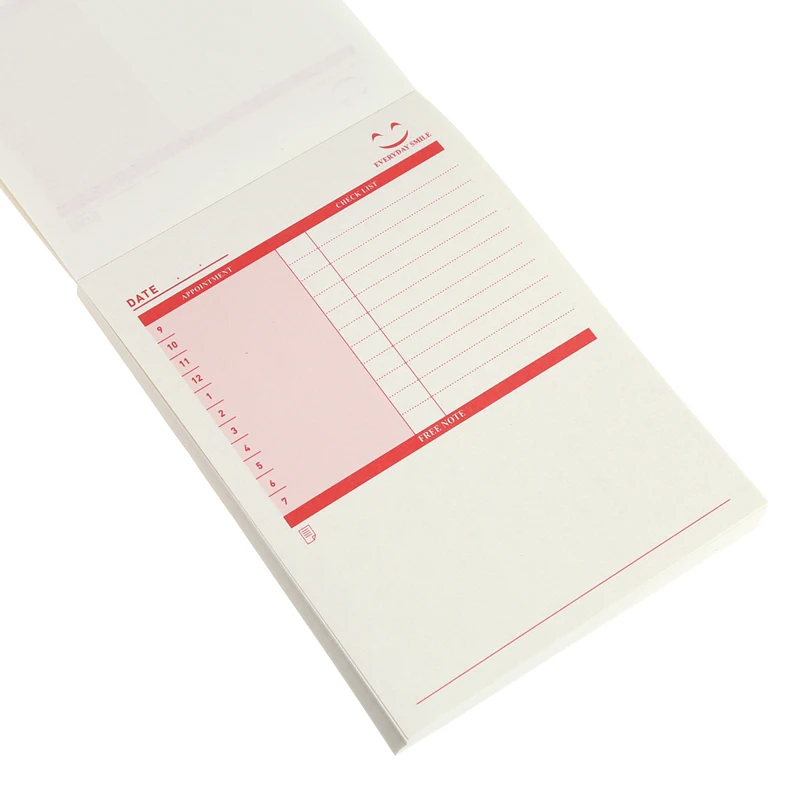 

Planner Memo Pad Check List Weekly Monthly Plan Note Paper Scheduler 60 Sheet