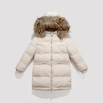 

Boys Girls White Duck Down Coats 2020 Winter Children Jacket Outdoor Thicken Warm Windproof Kids Snow Wear Outerwear