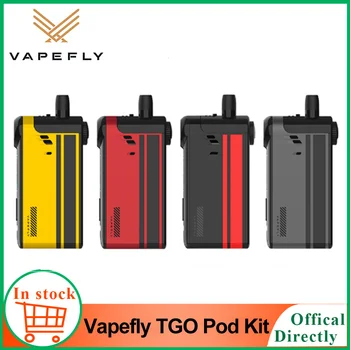 

Original Vapefly TGO Fingerprint Pod System Kit 2300mah Battery 0.3ohm/0.6ohm TGO Mesh Coil E-Cigarette Vape Kit VS Frenzy