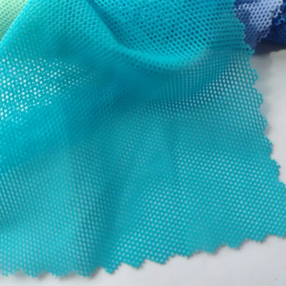 Чистая ширина ткани 155*50 см 40D из нейлона и спандекса, тянущаяся в 4 направлениях, прочная сетчатая ткань - Цвет: 42 Turquoise