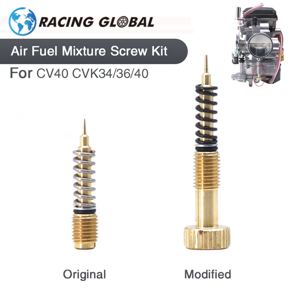 ALCON Twin Cam Sportster Carburetor Idle Speed Adjusting Screw kit For