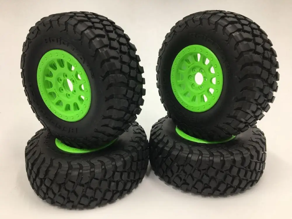wheels 4pcs B Осевой YETI AX90050 10SC ясный рок cralwer грузовик AX90068 AX31310 AX90026 Кузов/колеса/диски/шины - Цвет: wheels 4pcs B
