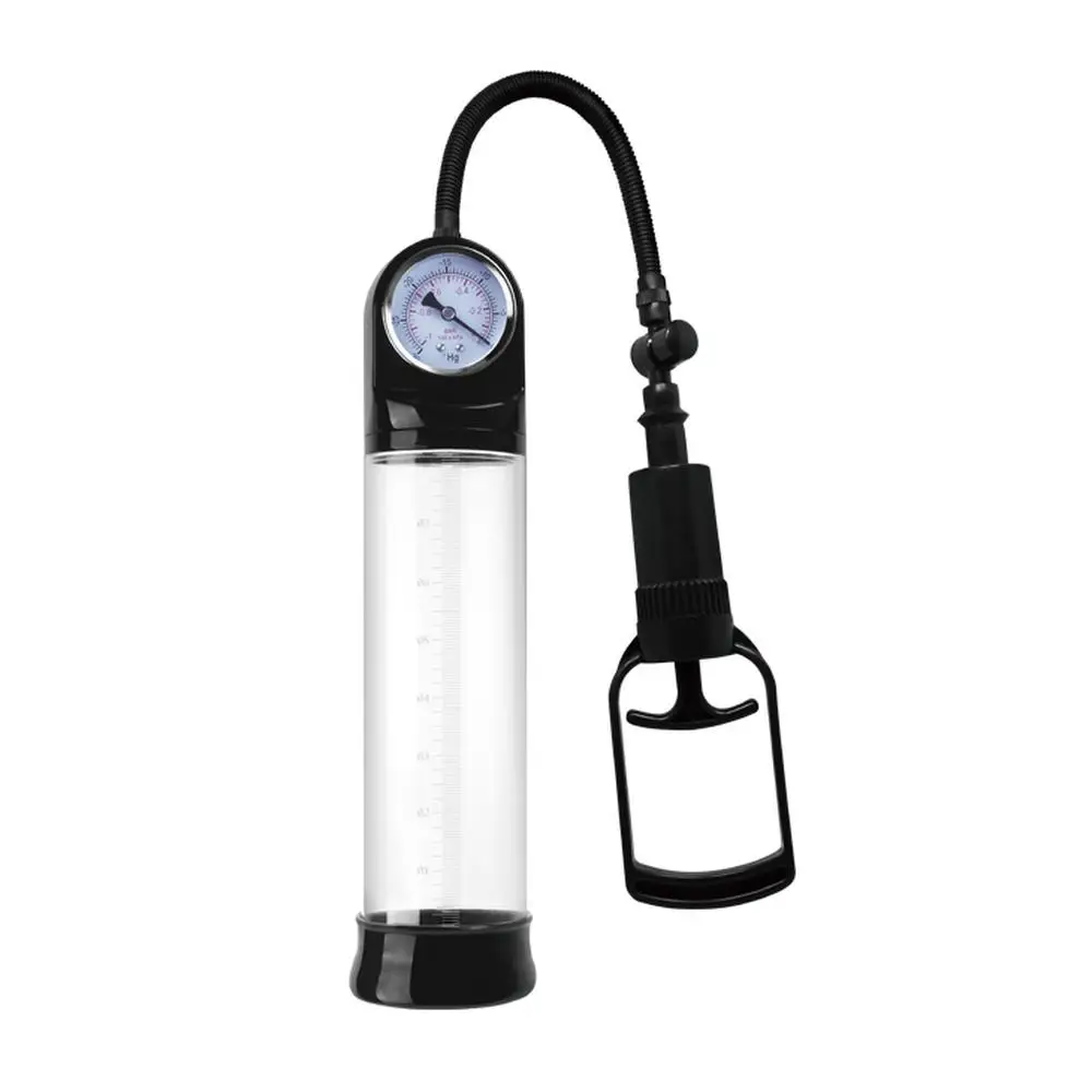 YEMA ручной насос для пениса секс-игрушки мужчин с манометром массажер упражнения