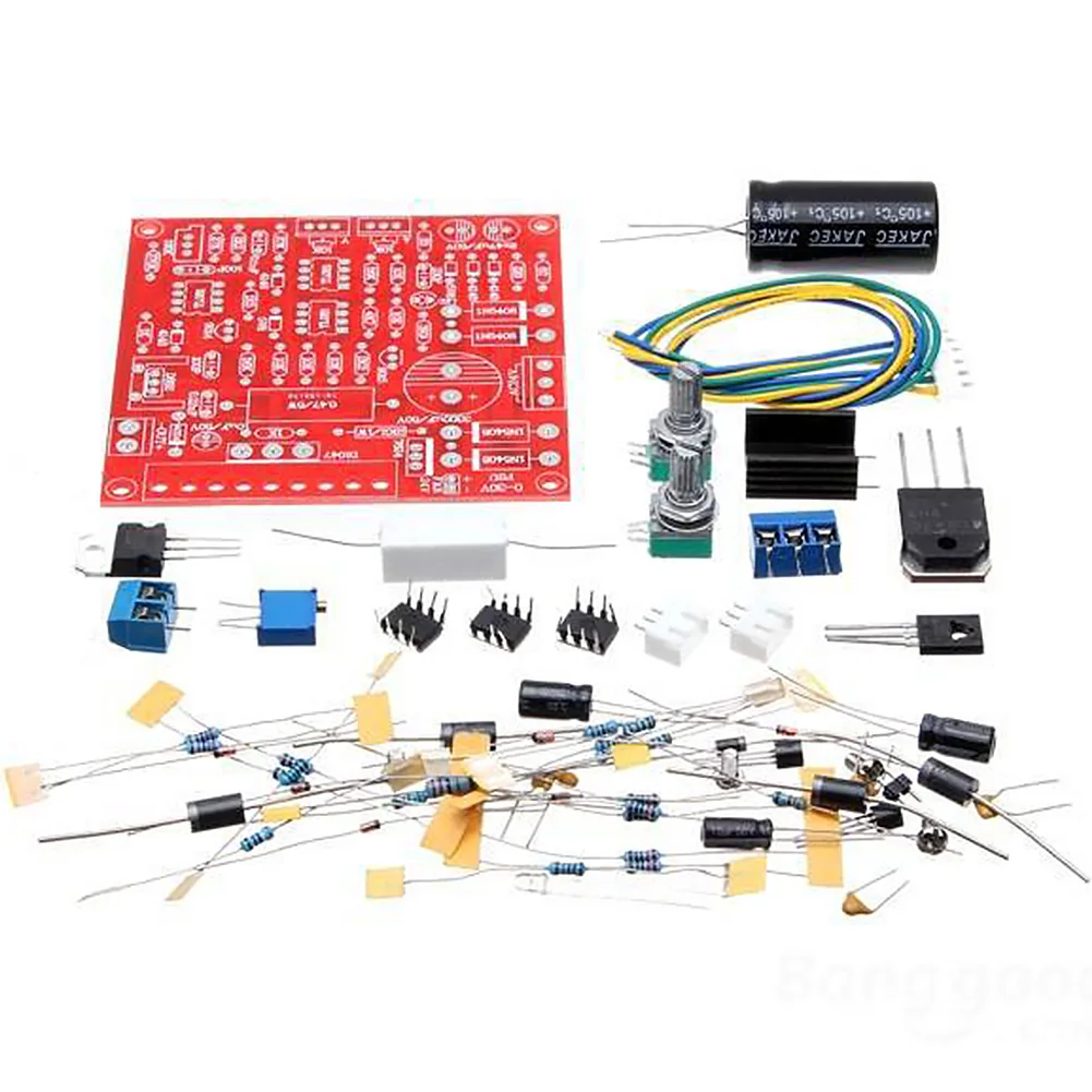

0-30V 2mA-3A Protection Lab DC Regulated Power Supply Durable LED Display Tool PCB Adjustable Accessaries Module DIY Current