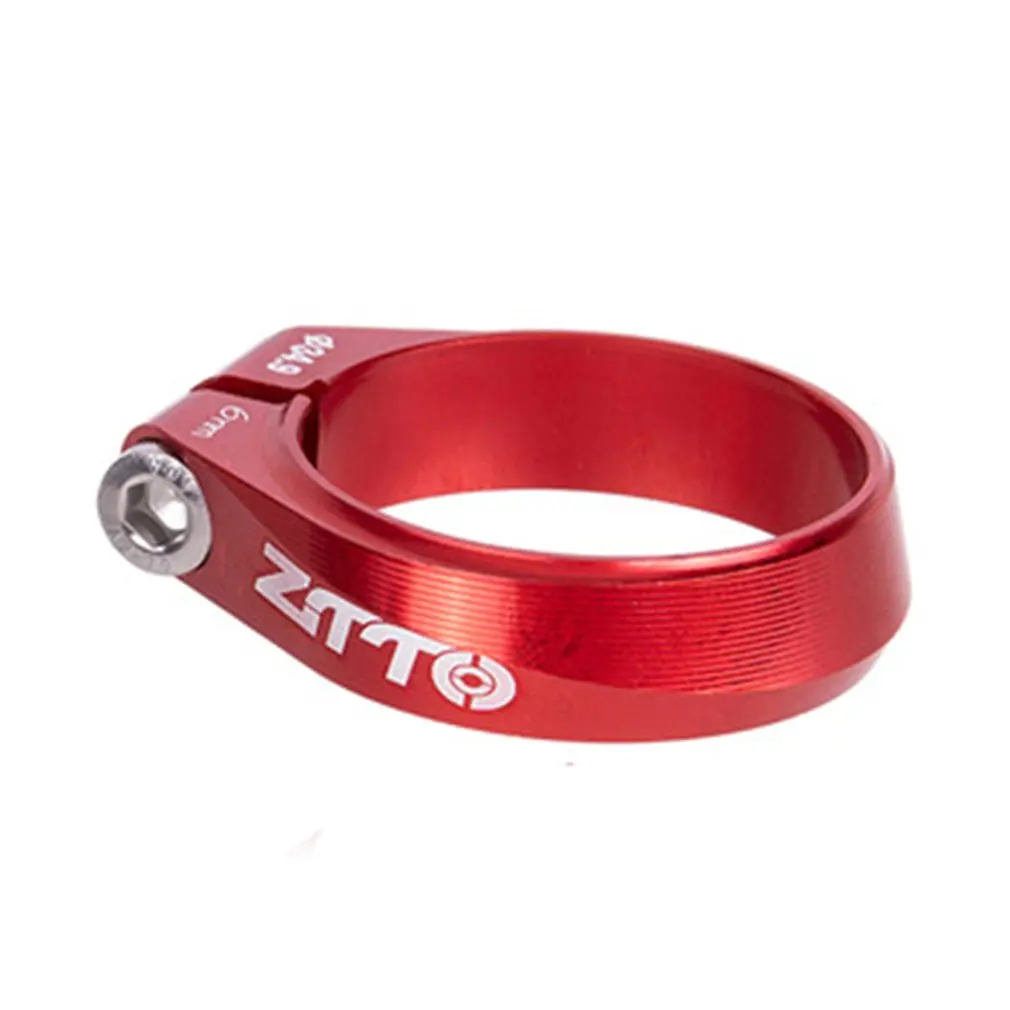 Red 34.9mm CNC Алюминиевый сплав CNC Сверхлегкий дорожный велосипед MTB Горный зажим для сидения велосипеда 34,9 мм 1,37 дюймов Подседельный штырь трубка зажим запчасти для велосипеда - Цвет: Red 34.9mm CNC