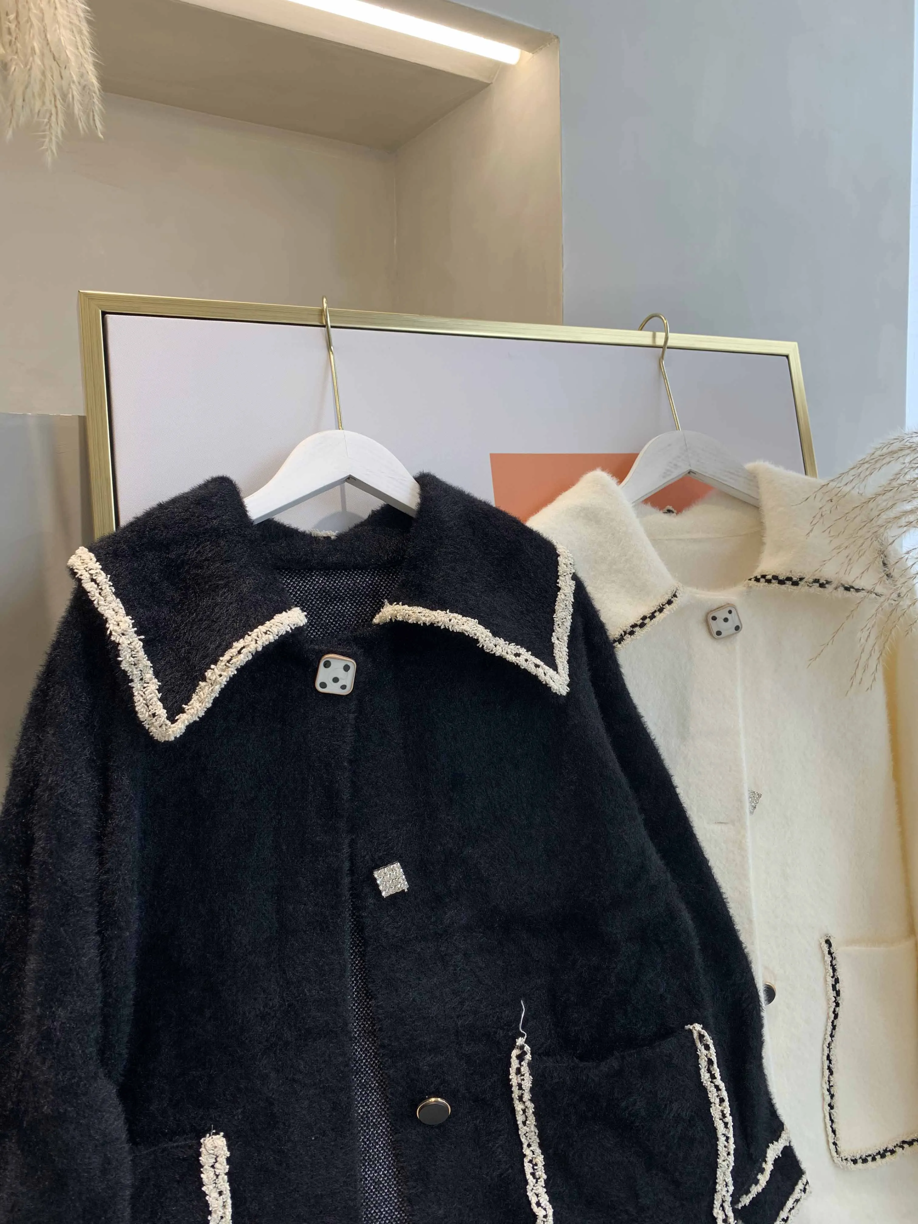 New Winter Coat Womens Oversize Fashion Cashmere