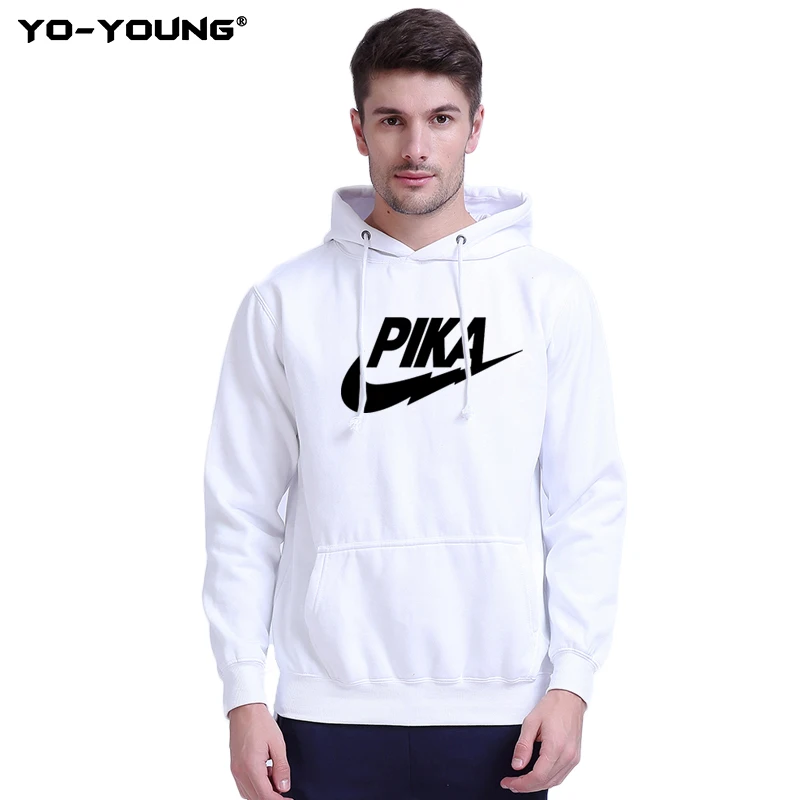 

Yo-Young Men Hoodies Sweatshirts Anime Pokemon Hoodie Pikachu Funny Brand Logo Printed Hoodies Unisex Casual Streetwear Quality