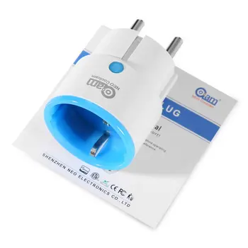 

Energy Consumption Monitor Safe Efficient Home Security System Smart Home European Standard Plug Smart Power Plug