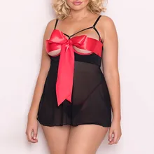 Сексуальное женское нижнее белье с милым бюстгальтером и бантом, женское нижнее белье, ночная юбка Seksi Gecelik, большие размеры