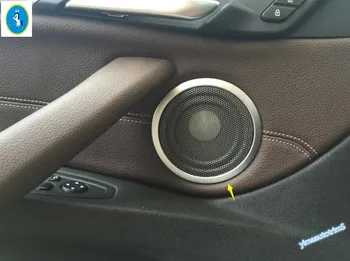

Lapetus Interior Refit Kit Car Door Stereo Speaker Audio Loudspeaker Ring Cover Trim Fit For BMW X1 F48 2016 2017 2018 2019 2020