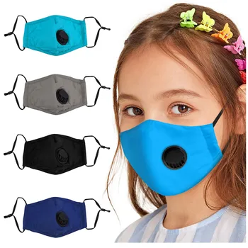 

4PCS Children Respirator Face Masks Washable Reusable Mouth Mask Kids Boys Girls Unisex Face Cover For Outdoor School Mascarilla