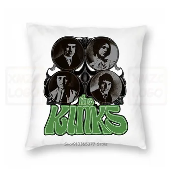 

Kinks Green Logo Pillow case Mod Small Faces Women Men
