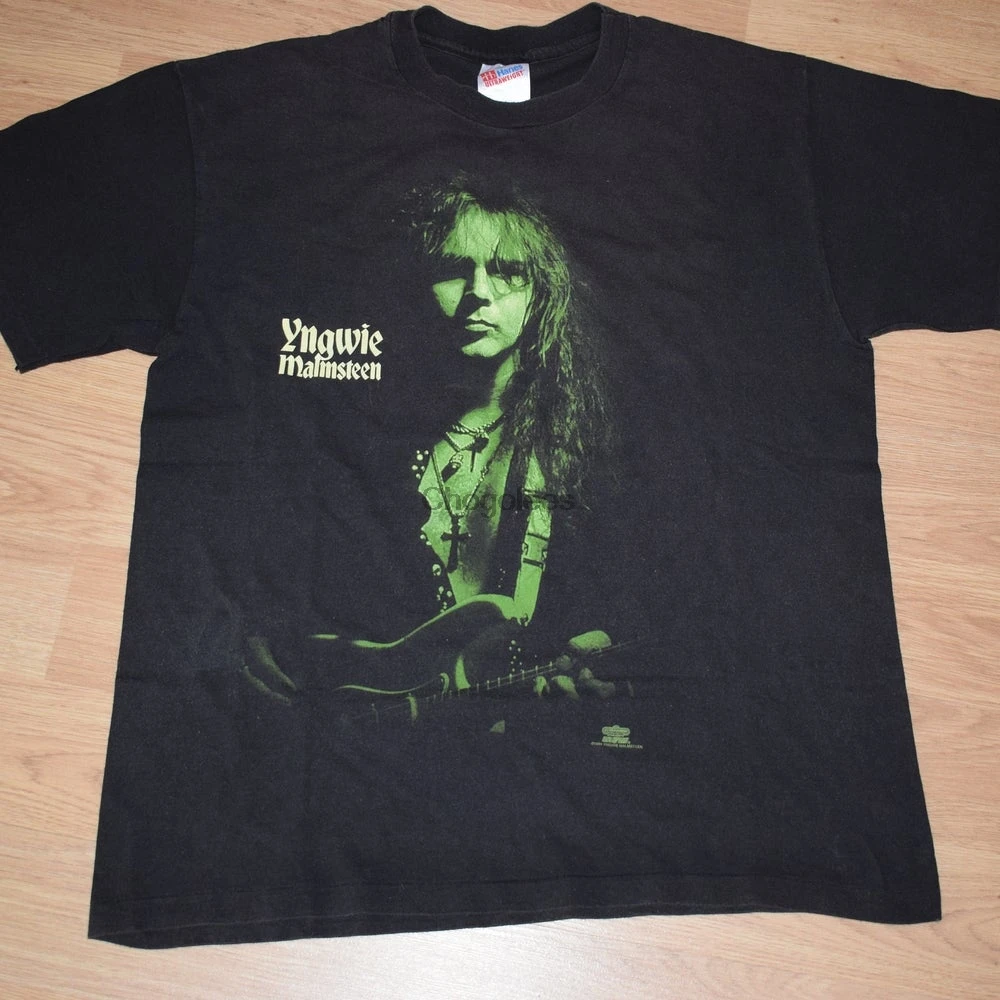 Yngwie Malmsteen Forever One Official 1994 винтажная рубашка из тяжелых металлов скорпионы Стрипер
