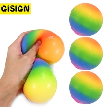 Boule à Vent colorée Anti Stress pour enfant, balle de décompression, paquet de jouets Anti Stress pour enfant