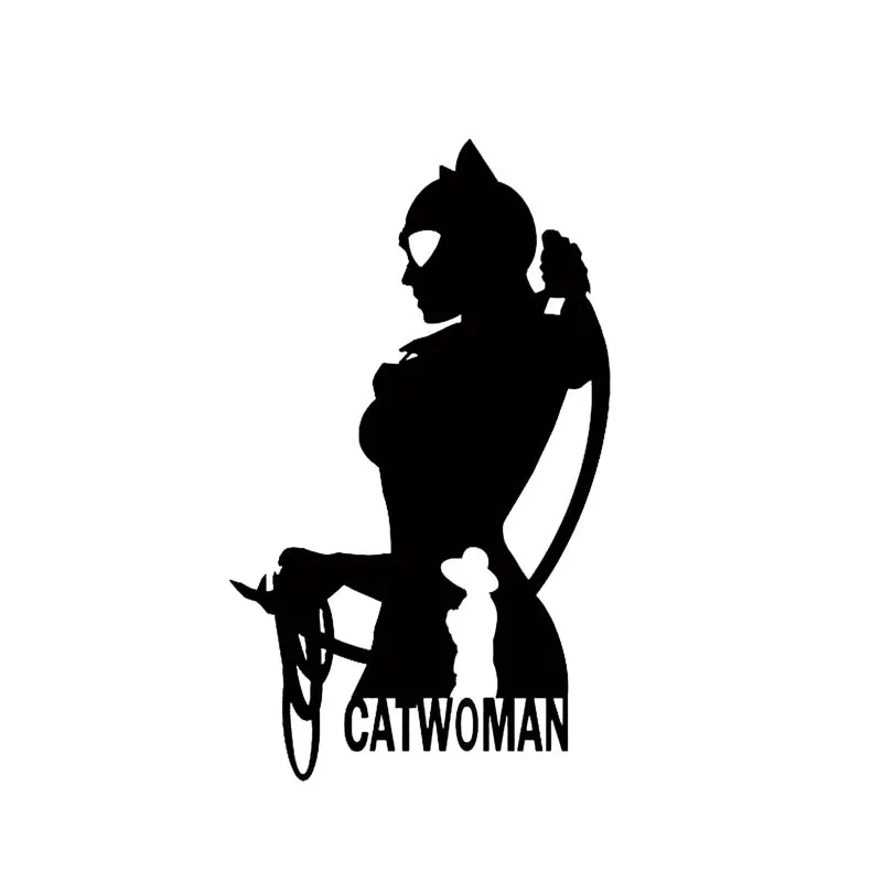 DAWASARU Mystery Catwoman в темноте Автомобильная Наклейка Виниловая наклейка