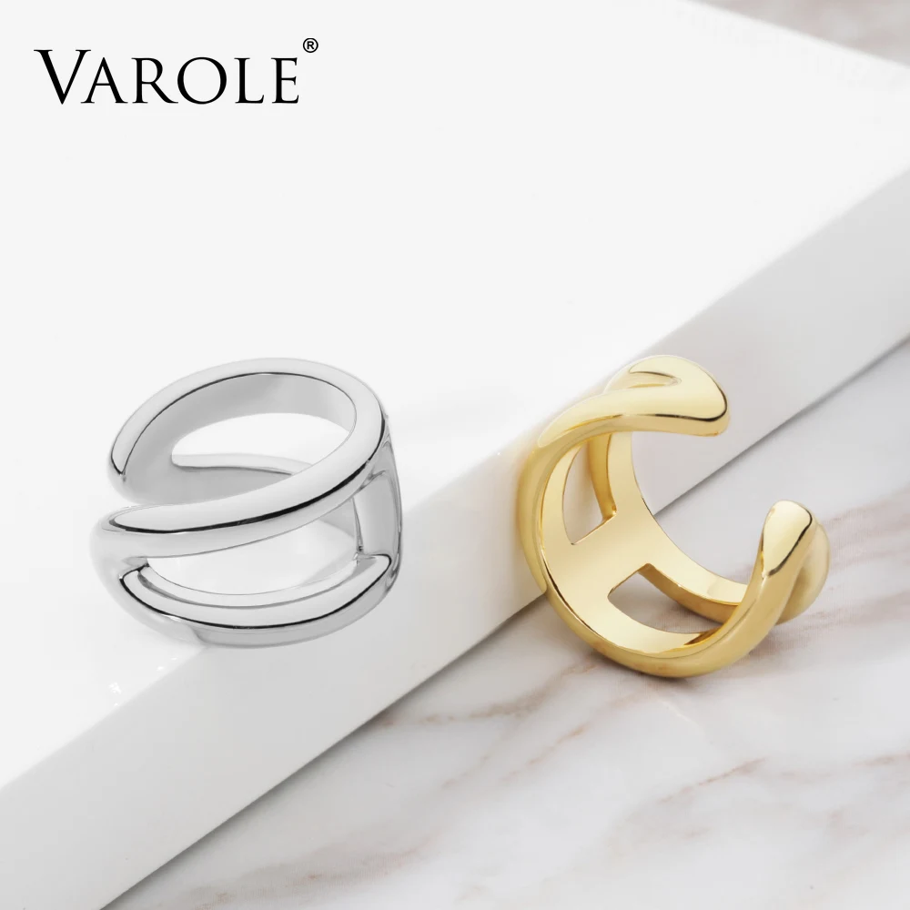 VAROLE Punk Ring Minimalist Midi Finger Rings For Women Fashion Jewelry Gifts Bagues Anillos Mujer Aneis Feminino 4