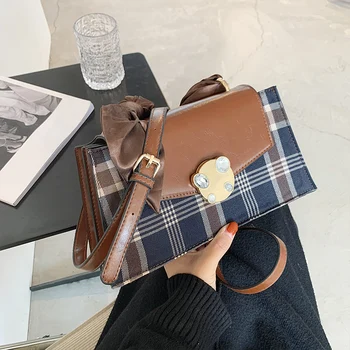 

This Year's Popular Small Bag New Fashionable All-match Shoulder Bag Niche Texture Crossbody Small Square Bag Women Blue Purple