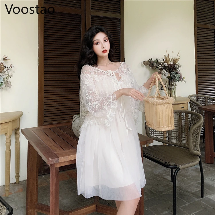 Sexy Sweet Lolita Dress Women Low Chest Off Shoulder Bandage Victorian Dress Kawaii Girl Princess Tea Party Loli Cosplay Fairy