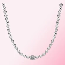 Осень 1:1 бусины из стерлингового серебра 925 Ожерелье премиум женские ювелирные изделия с фабрики