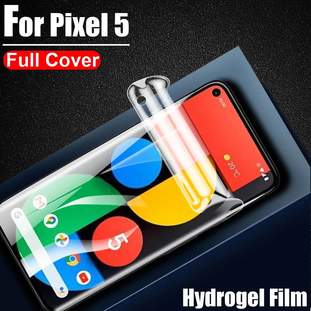 Colla Completa Per Google Pixel 4A Pellicola Salvaschermo Per Pixel 4A 5 Pellicola Protettiva Per Telefono In Idrogel Per Pixel 5 4A 5G