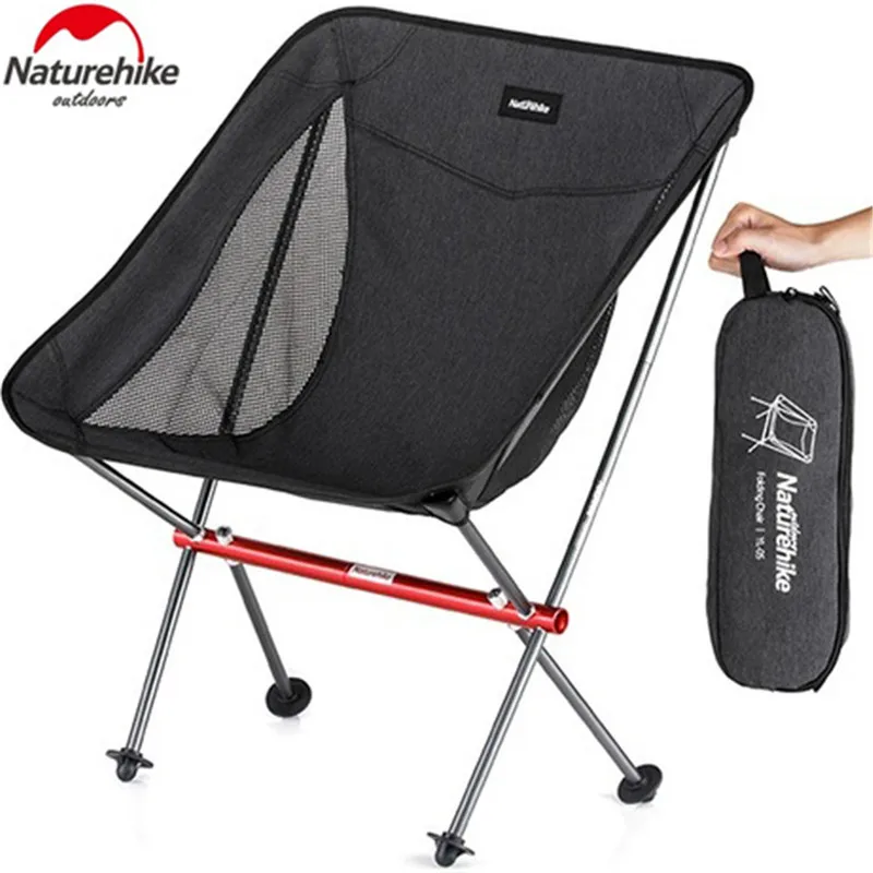  Naturehike Portable Folding Chair Outdoor Ultralight Fishing Stool Director Camping Beach Chair Art