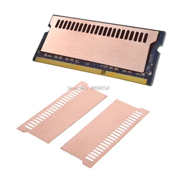 

Pure Copper Notebook Gaming Laptop Memory Heatsink Cooling Vest 0.5mm Radiator Dropship