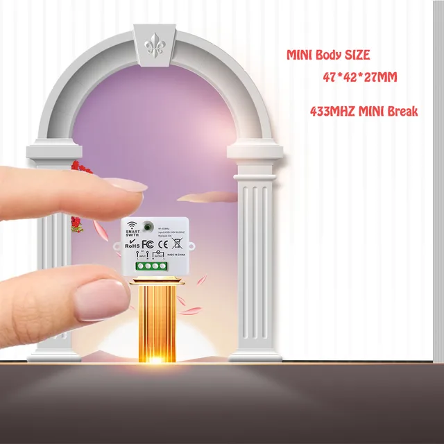 Interruttore Luce Senza Fili Tedeligo - Autogenerante, Controllo RF Fino A 100m, 1 Interruttore + 1 Ricevitore - Foto 6