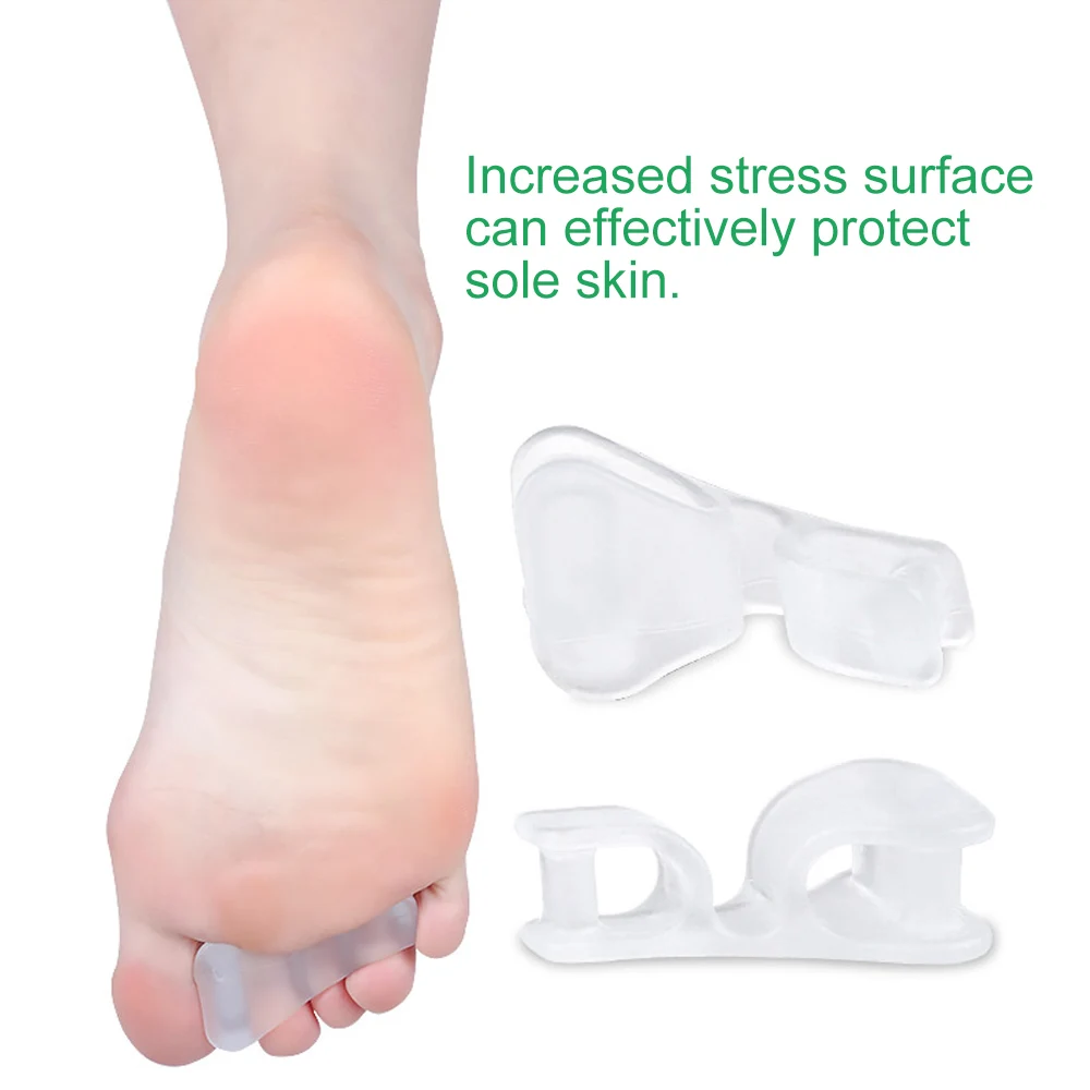 1Pair Toe Separators for Overlapping Toes, Toes Bunion Corrector Hallux Valgus Corrector Splint Toes Straighteners Pain Relief 1Pair Toe Separators for Overlapping Toes, Toes Bunion Corrector Hallux Valgus Corrector Splint Toes Straighteners Pain Relief