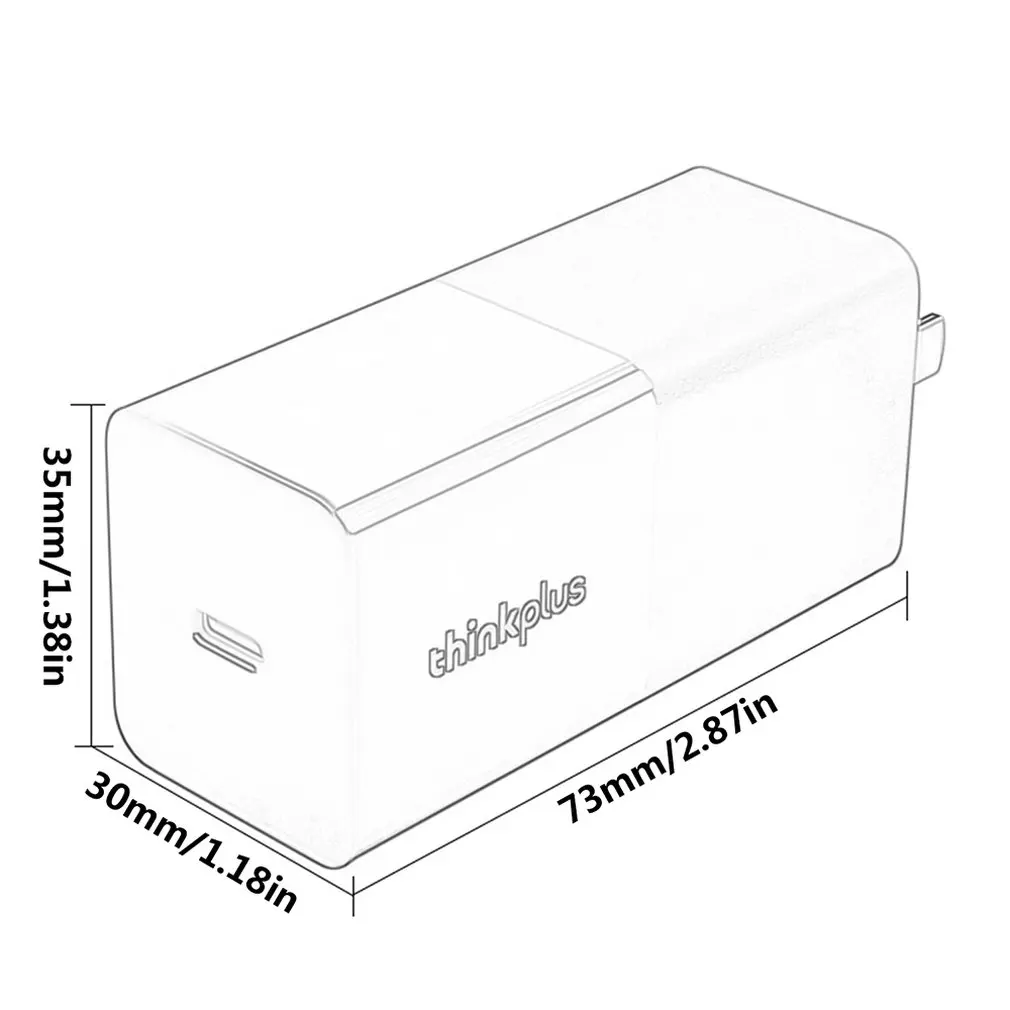Usb-C помада портативный адаптер питания зарядное устройство для ноутбука шнур питания X1 X280 T480S 65 Вт X390/T490 для lenovo Thinkplus