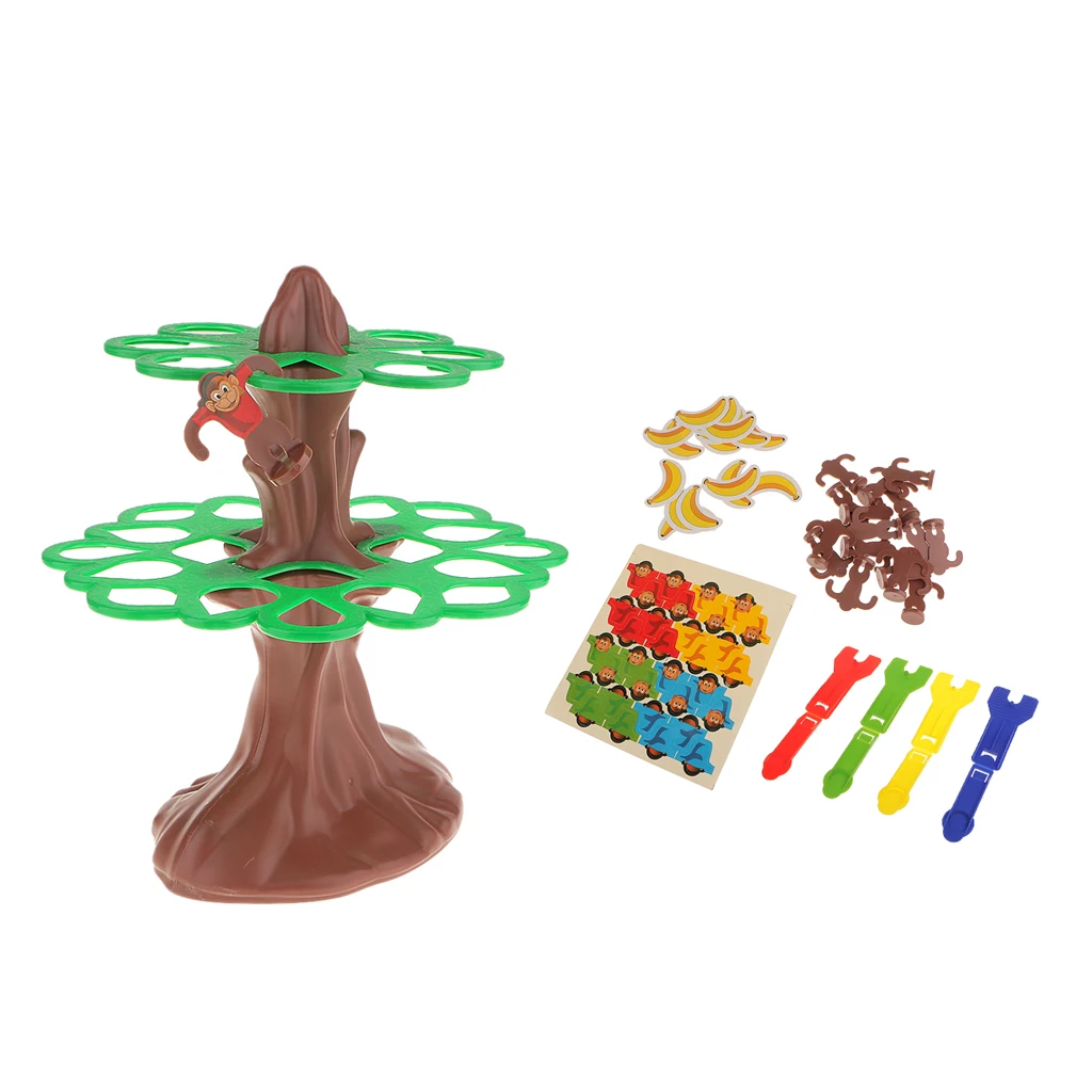 Boys Girls Jumping Monkeys Catapults Toy Board Game for Christmas Holiday Party