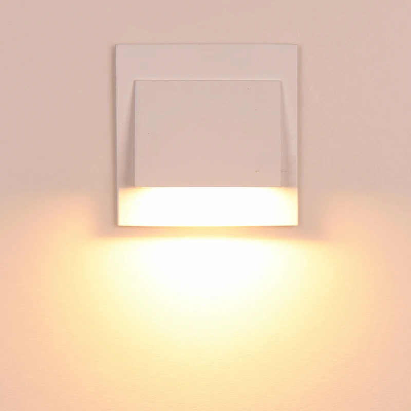 

Wall Led Corner Lamp Embedded Indoor Corridor Step Light