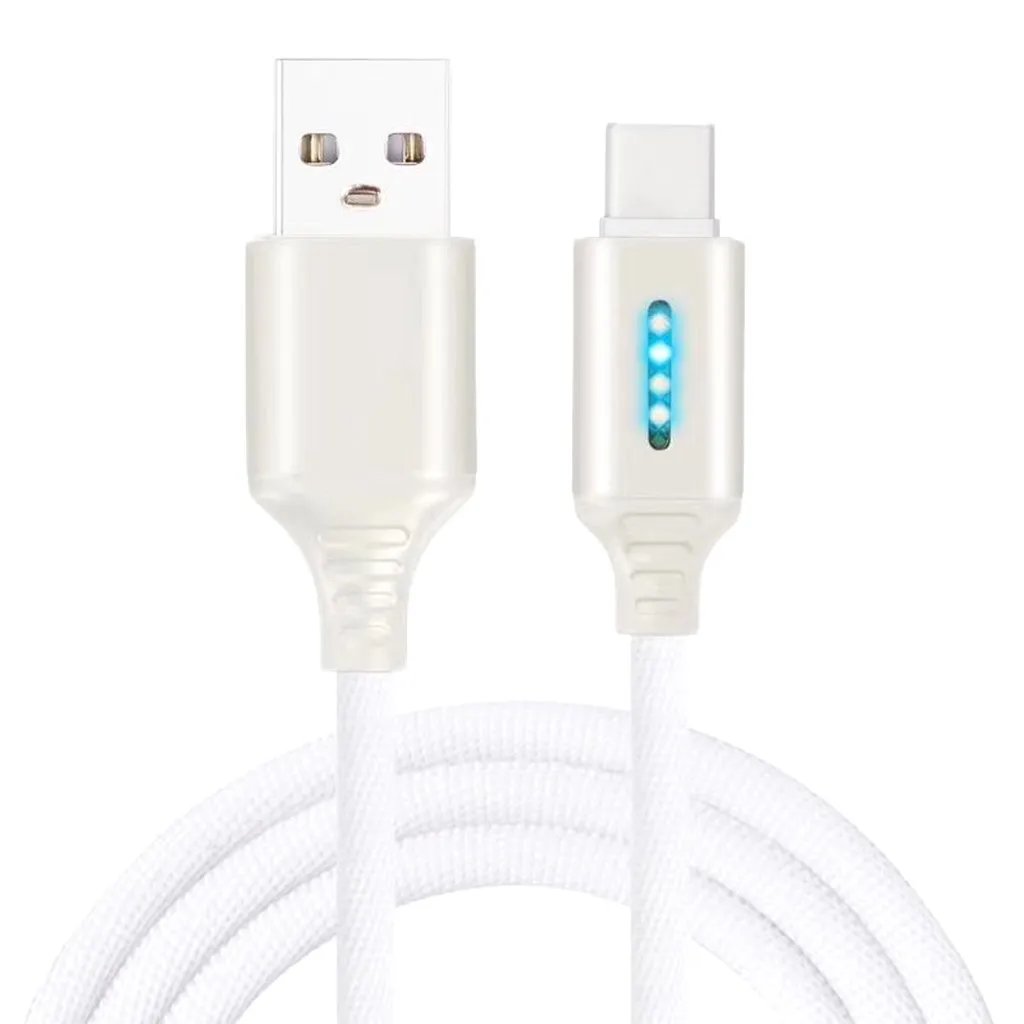 Автоматическое отключение usb type C кабель QC3.0 Быстрая зарядка кабель для передачи данных для huawei Xiaomi samsung S10 9 автоматическое отключение зарядного устройства USB Cabl# y4