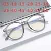 Retro Round Glasses For Sight Men Women Finished Myopia Eyeglasses  -1.5 -2 -2.5 -3 -3.5 -6 Reading +100 +150 +200 +250 +300 1
