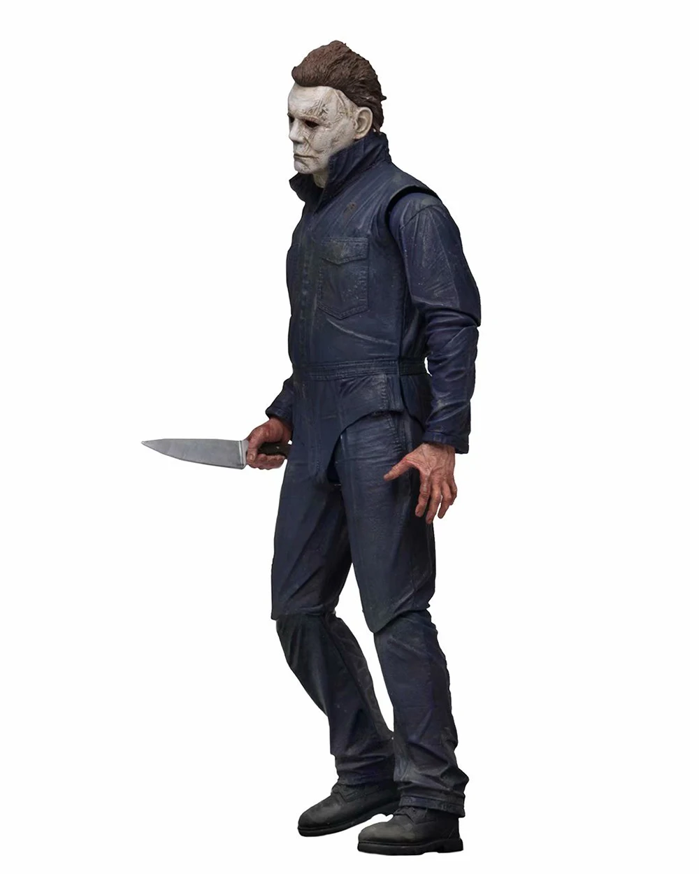 Abóbora com Luz Figura de Ação Modelo para Crianças Presente do Dia das Bruxas Original Neca Final Michael Myers Led Halloween 18cm 5 modelo para crianças presente do dia das bruxas