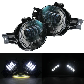 

2 pcs LED Fog Driving Light Projector Bright for Dodge Ram 1500 2500 3500 2002-2008 Pick Up