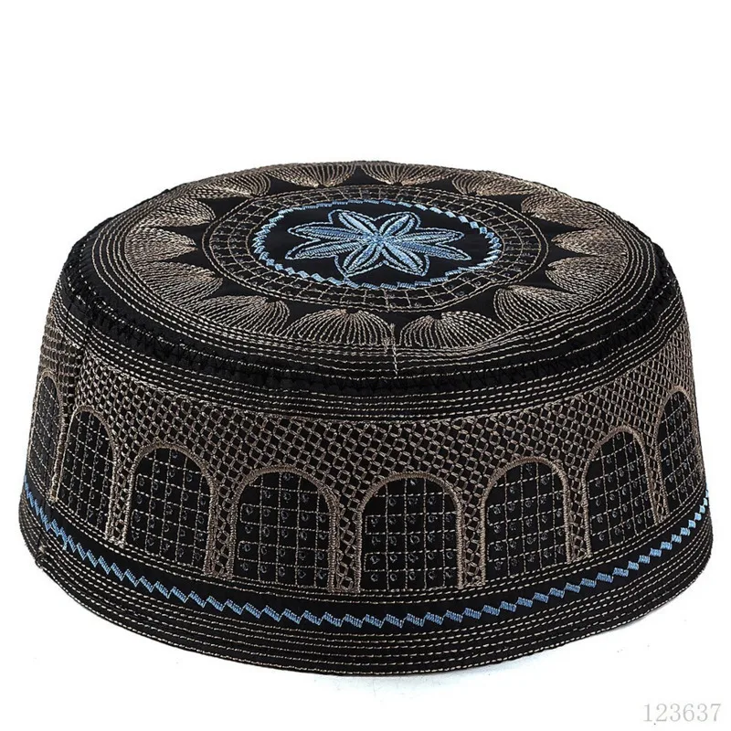 

Mens caps Saudi Arabia Moslim Prayer Hats Islamic Jewish Bonnet Kippah Skull Caps Indian Topi Kufi Namaz Beanie Gorro Musulman