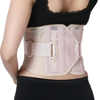 

AOFEITE Medical Orthopedic Lumbar Brace Lower Back Pain Relief Corsets Back Support Belt Abdominal Trainer Waist Trimmer Belt