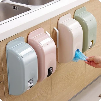 

Bathroom Container Garbage Bags Kitchen Home Garbage Bags Storage Rack Cupboard Storage Box Organizer Case Storage Holder