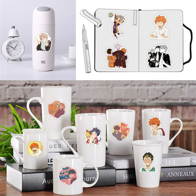 100 шт./компл. Haikyuu! Стикер с японским аниме стикер для волейбола гитары чемодана