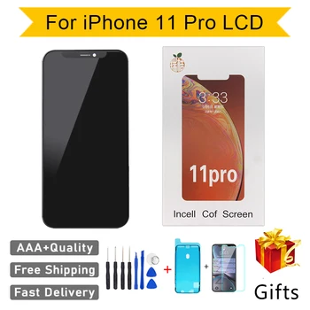 

AAA+++RJ Incell 5.8 LCD for IPhone 11 Pro Screen Display Replacement Assembly Digitizer Touch Pantalla Perfect Repair Phone LCD