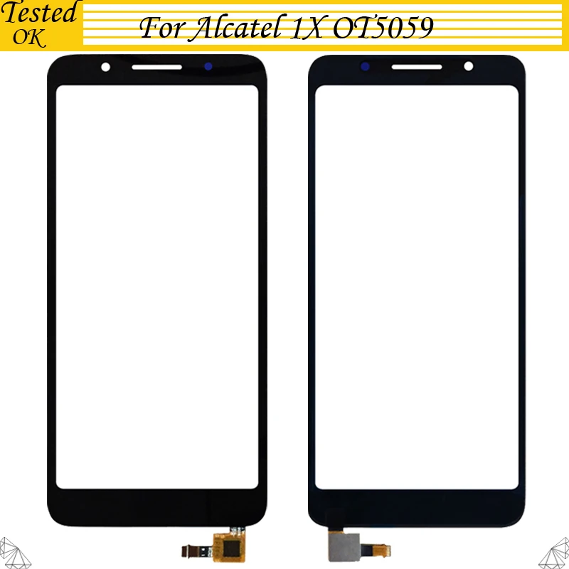Сенсорный экран 5 3 дюйма для Alcatel 1X 5059D 5059 дигитайзер стекло сенсорная панель