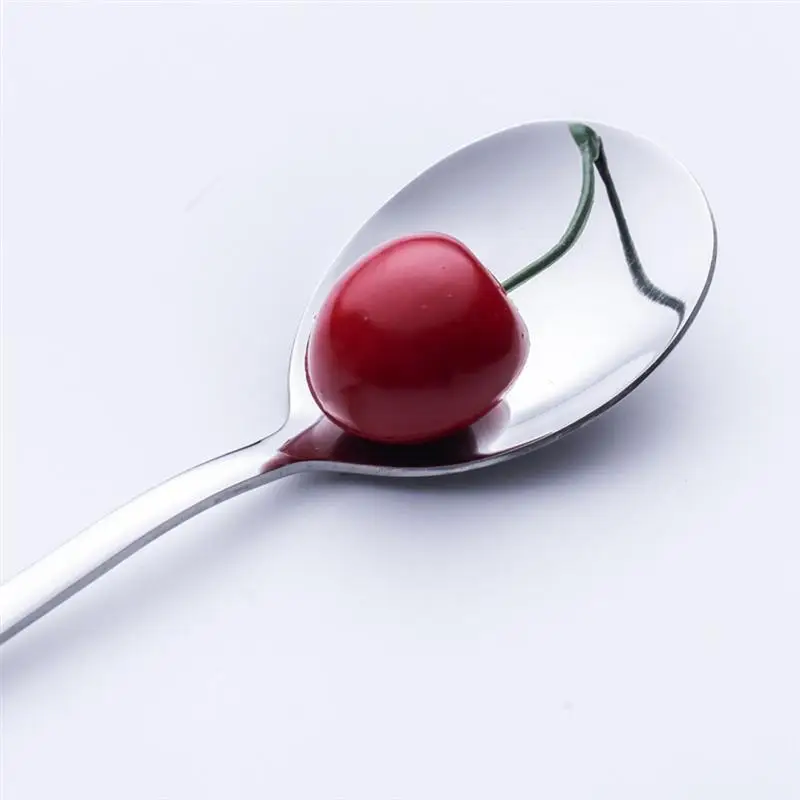 2PCS Heavy Duty Stainless Steel Dinnerware and Serving Spoons Kitchen Set for Party Home Restaurant