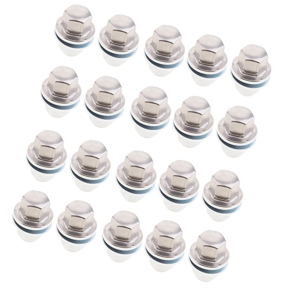 Wheel Lug Nut RRD500510 LR068126 Fit for Land Rover Range Rover LR3 LR4 Sport