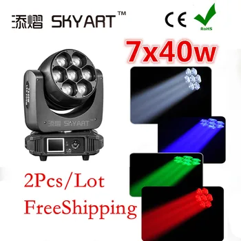 

Dmx Light 7x40w Moving Head Wash Stage Lighting Equipment