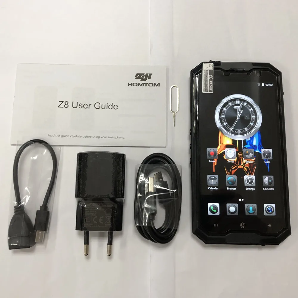 HOMTOM ZOJI Z8 IP68 водонепроницаемый ударопрочный пылезащитный сканер отпечатков пальцев 4G 4GB ram+ 64GB rom 4250mAh 5V2A металлический корпус OTG gps смартфон