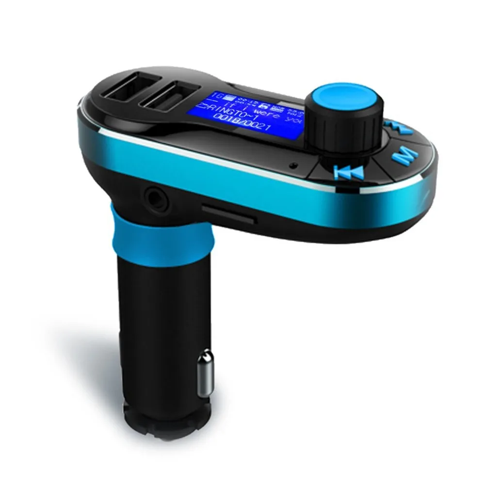 Автомобильный комплект MP3 плеер fm-передатчик Авто BT66 AUX беспроводной автомобильный модулятор Радио 2 USB Автомобильное зарядное устройство дистанционное управление