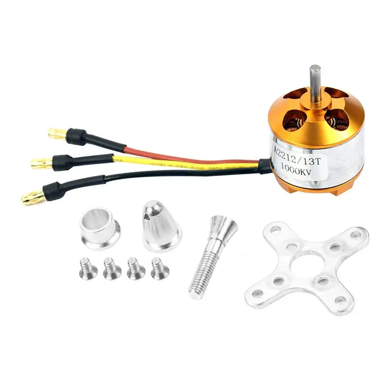 JMT A 2212 A2212 1000KV 1400KV Outrunner Brushless Motor 2-4S With Mount 10T RC Aircraft Quadcopter Drone Accessories | Игрушки и хобби